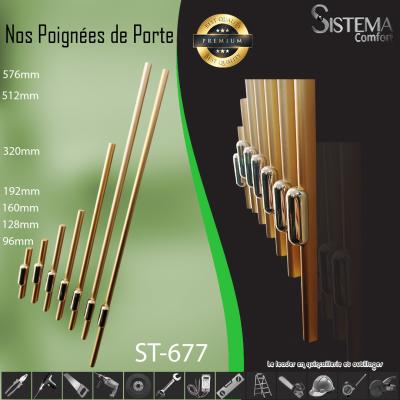St 677 Gold Poignees