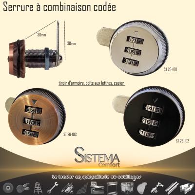 Serrure A Combinaison Codee 2